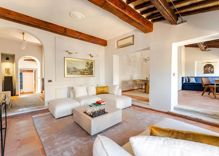 Giulia Penthouse - 5 Min Piazza Navona Apartment *